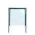 Tabouret - Table basse Max-Beam de Ludovica + Roberto Palomba Ø 33 - Kartell-Vert aigue-marine (TBE - modèle d&