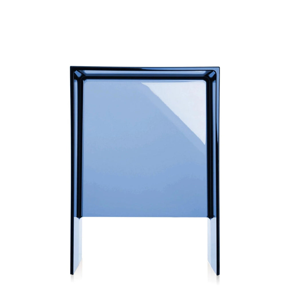 Tabouret - Table basse Max-Beam de Ludovica + Roberto Palomba Ø 33 - Kartell-Vert aigue-marine (TBE - modèle d'exposition)-The Woods Gallery