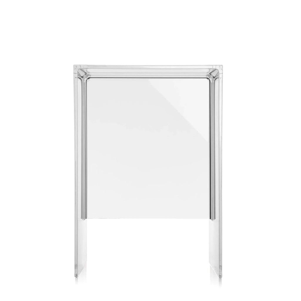 Tabouret - Table basse Max-Beam de Ludovica + Roberto Palomba Ø 33 - Kartell-Vert aigue-marine (TBE - modèle d'exposition)-The Woods Gallery