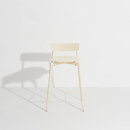 Tabouret de bar Fromme 65 cm de Tom Chung - Petite Friture-Ivoire-The Woods Gallery
