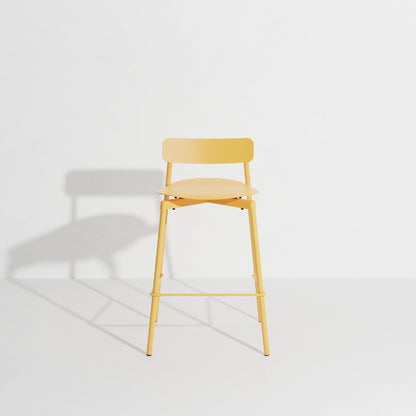 Tabouret de bar Fromme 65 cm de Tom Chung - Petite Friture-Safran-The Woods Gallery