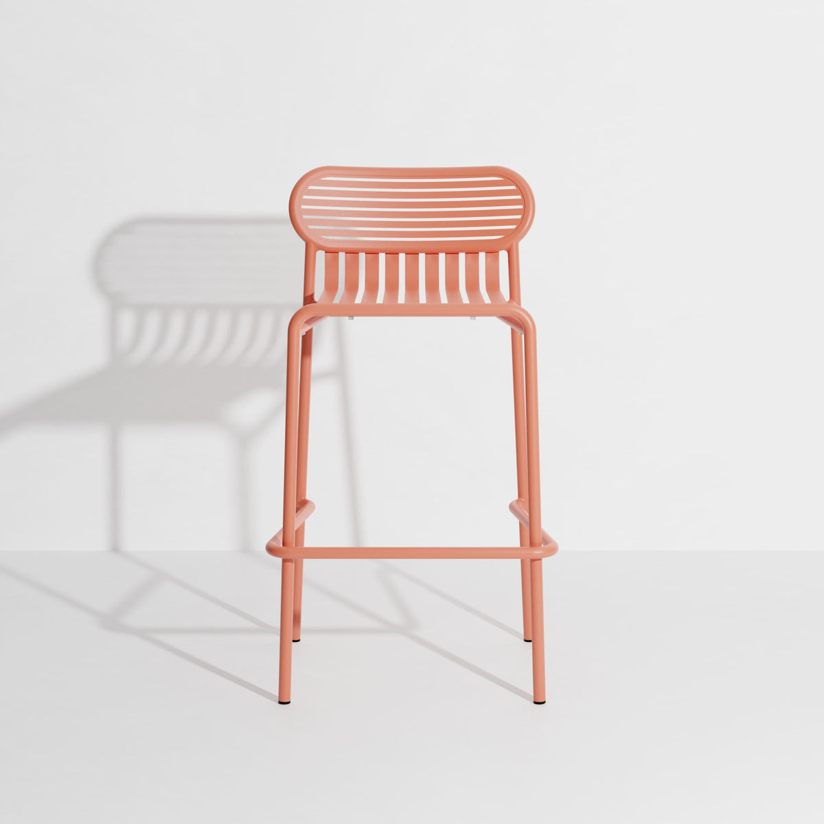 Tabouret de bar Week-End de Studio Brichet-Ziegler - Petite Friture-Corail-The Woods Gallery