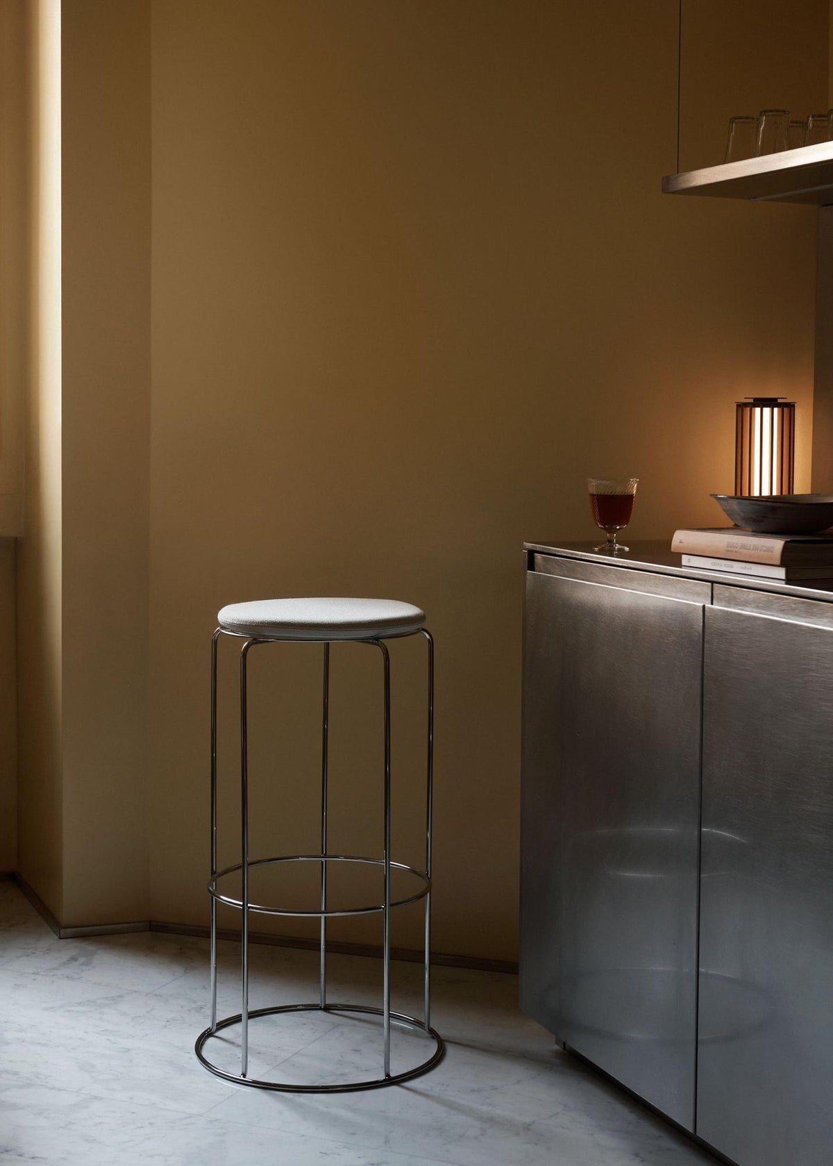 Tabouret de bar Wire VP16 de Verner Panton - &amp;Tradition-The Woods Gallery
