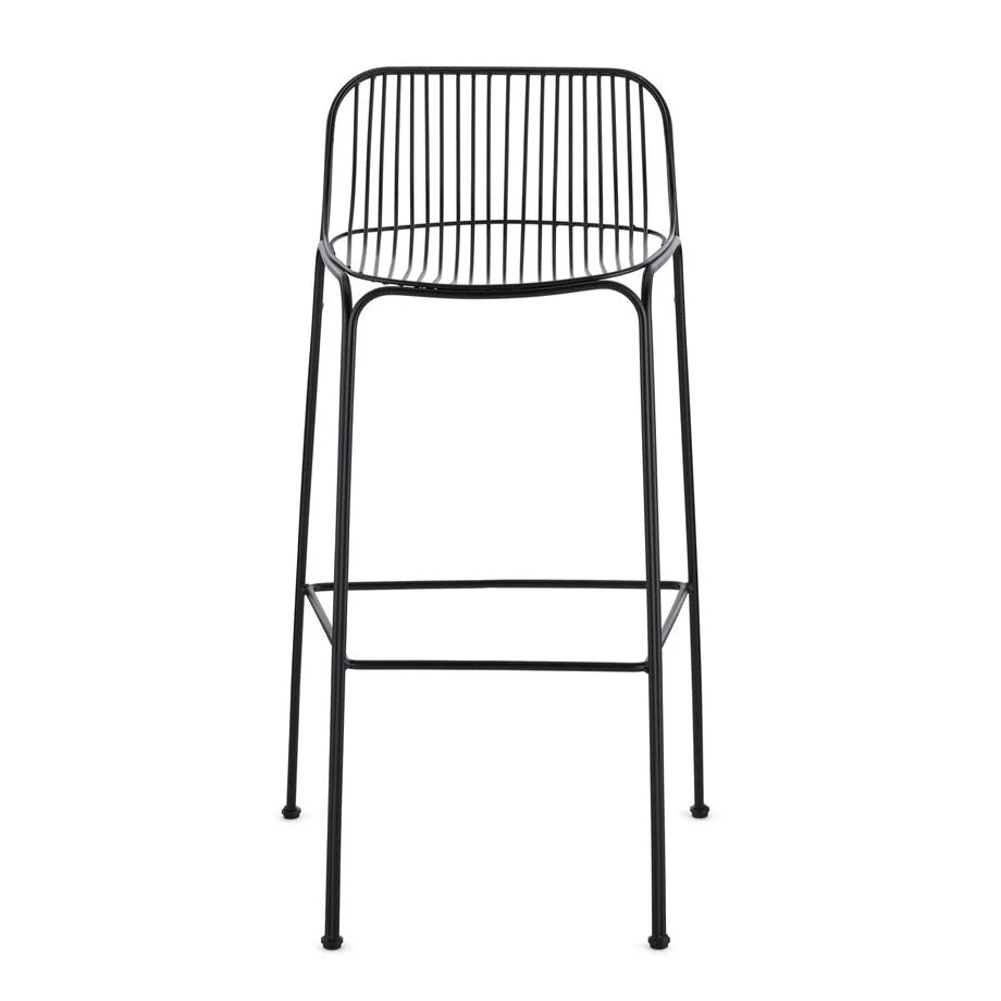 Tabouret haut Hiray de Ludovica et Roberto Palomba - Kartell-Vert-The Woods Gallery