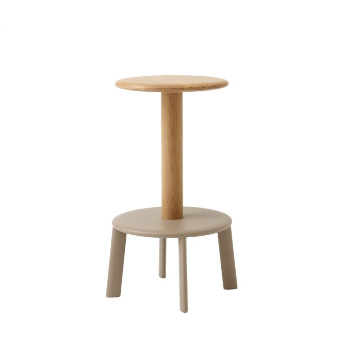 Tabouret massif AV39-AV40 par Anderssen & Voll - &Tradition-Noir-The Woods Gallery