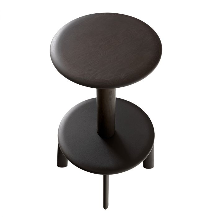 Tabouret massif AV39-AV40 par Anderssen & Voll - &Tradition-Noir-The Woods Gallery