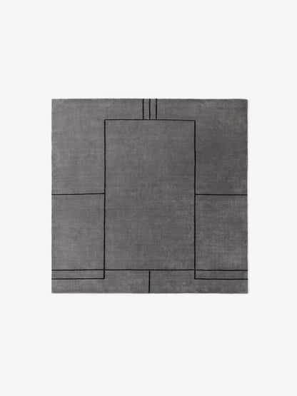 Tapis Cruise AP11 - &amp;Tradition-Bleu-gris-The Woods Gallery