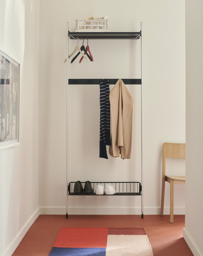 Tapis Ethan Cook Flat Works 80 x 250 cm - Hay-Bleu - Rouge - Blanc-The Woods Gallery