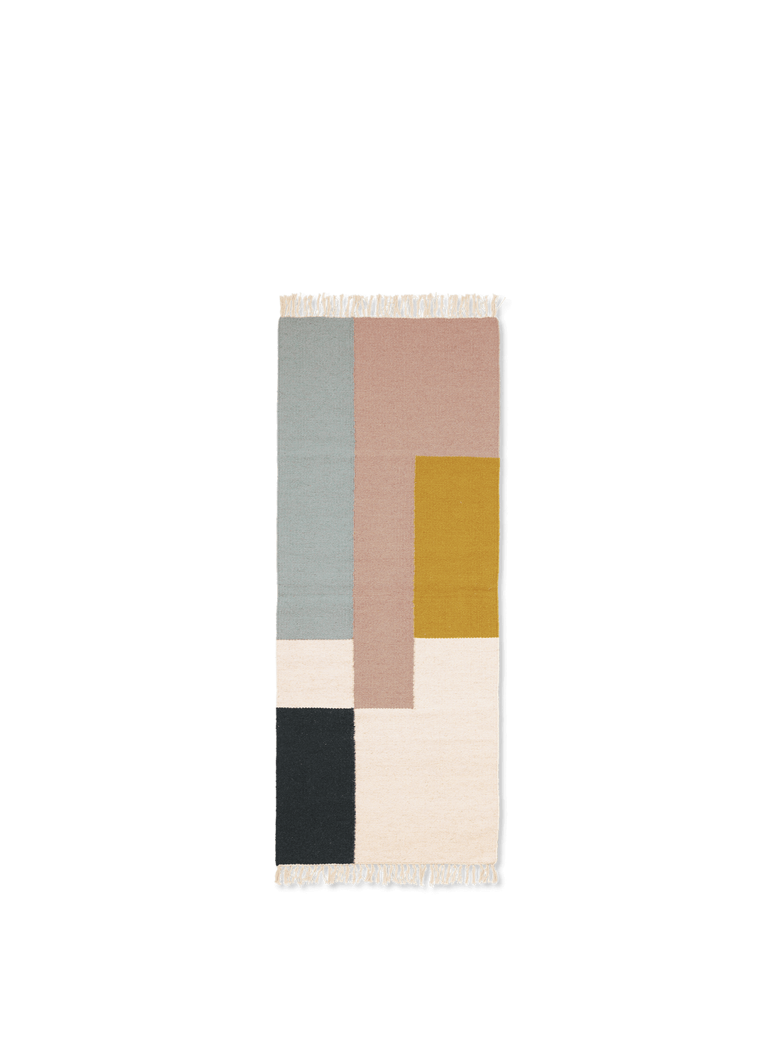Tapis Kelim Squares - Ferm Living-70 x 180 cm-The Woods Gallery