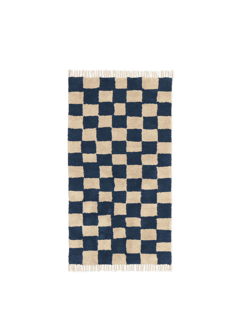 Tapis Lavable Mara - Ferm Living-Rouille-The Woods Gallery