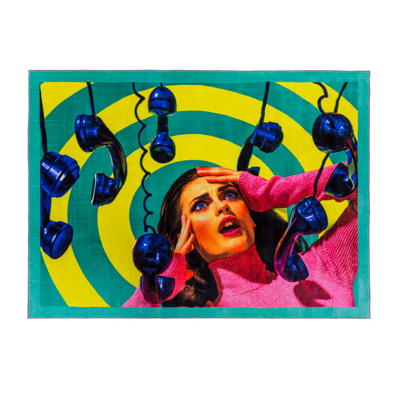 Tapis Phones de ToiletPaper - Seletti-The Woods Gallery