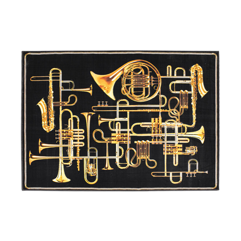 Tapis Trumpets de ToiletPaper - Seletti-The Woods Gallery