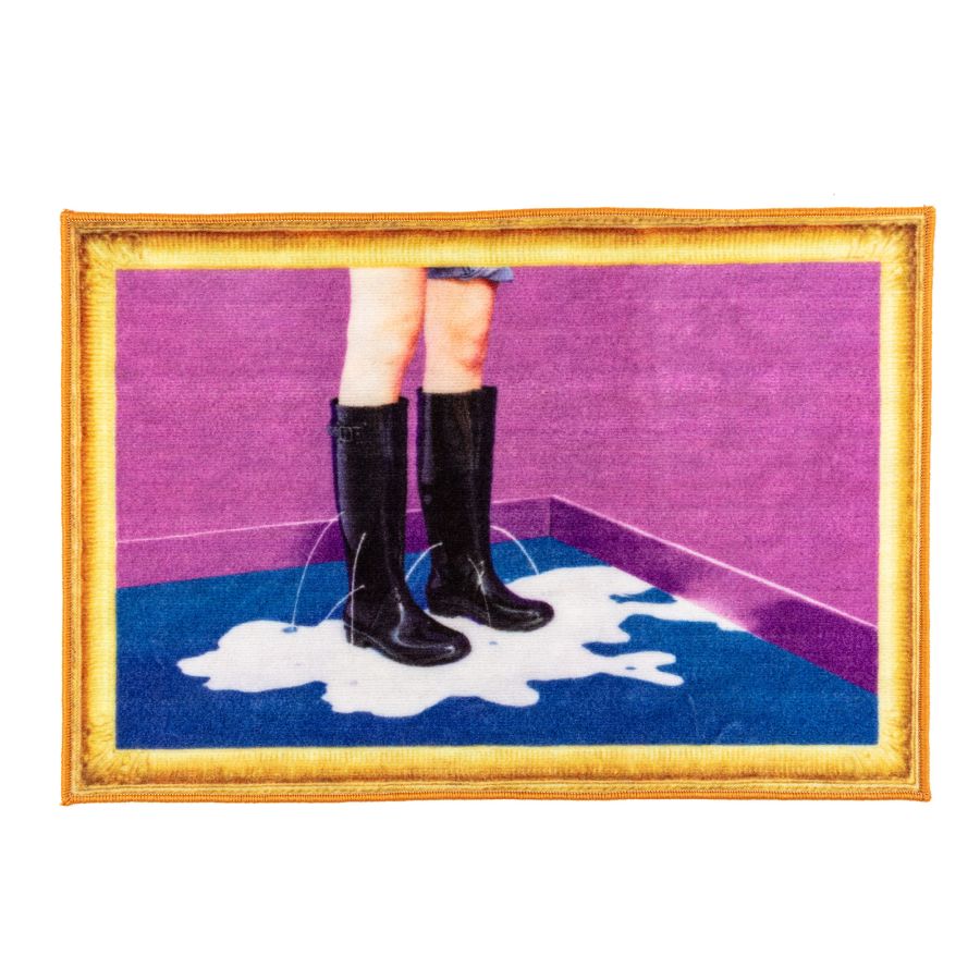 Tapis de bain Milky boots - Seletti-The Woods Gallery