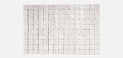 Tapis rectangulaire Sahara Grid 200x300cm - Cassina-Gris-The Woods Gallery
