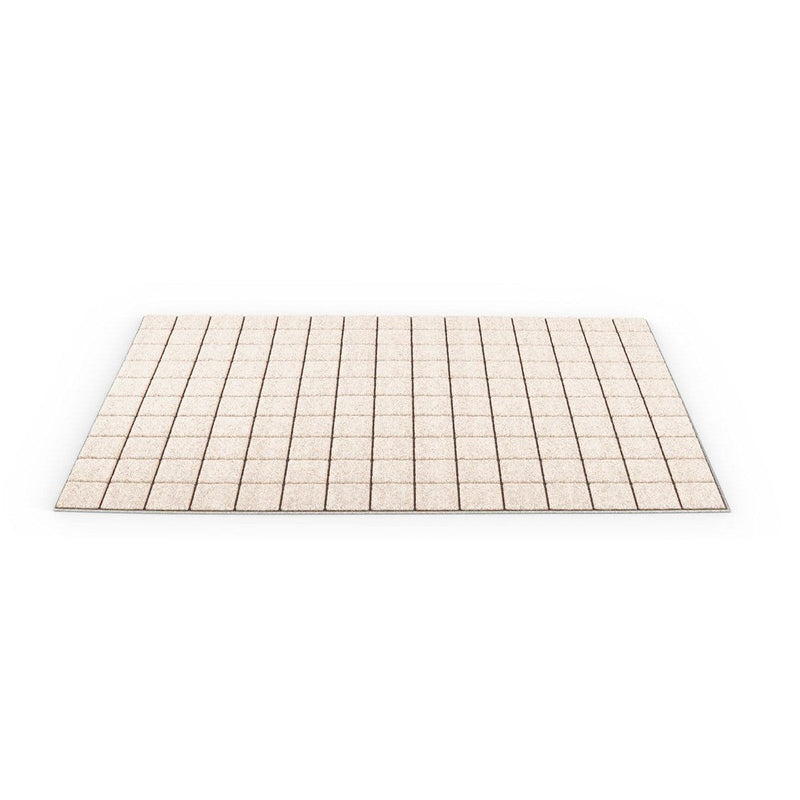 Tapis rectangulaire Sahara Grid 200x300cm - Cassina-Gris clair-The Woods Gallery