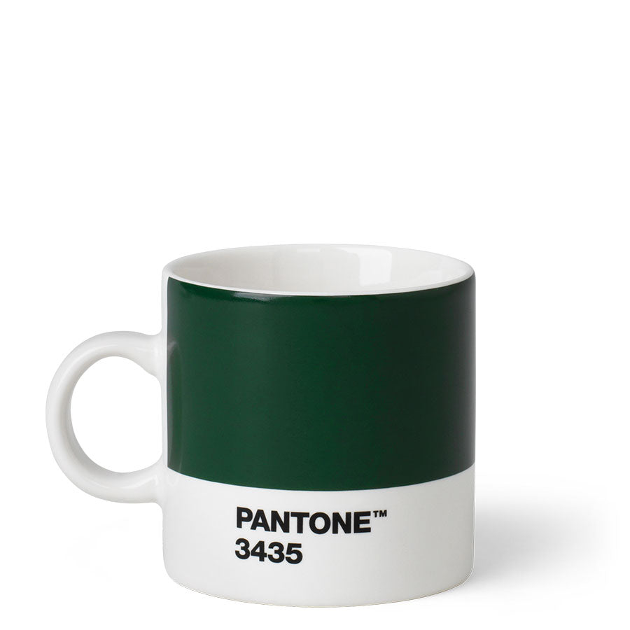 Tasse Pantone Espresso Cup - Copenhagen design-Dark Green-The Woods Gallery
