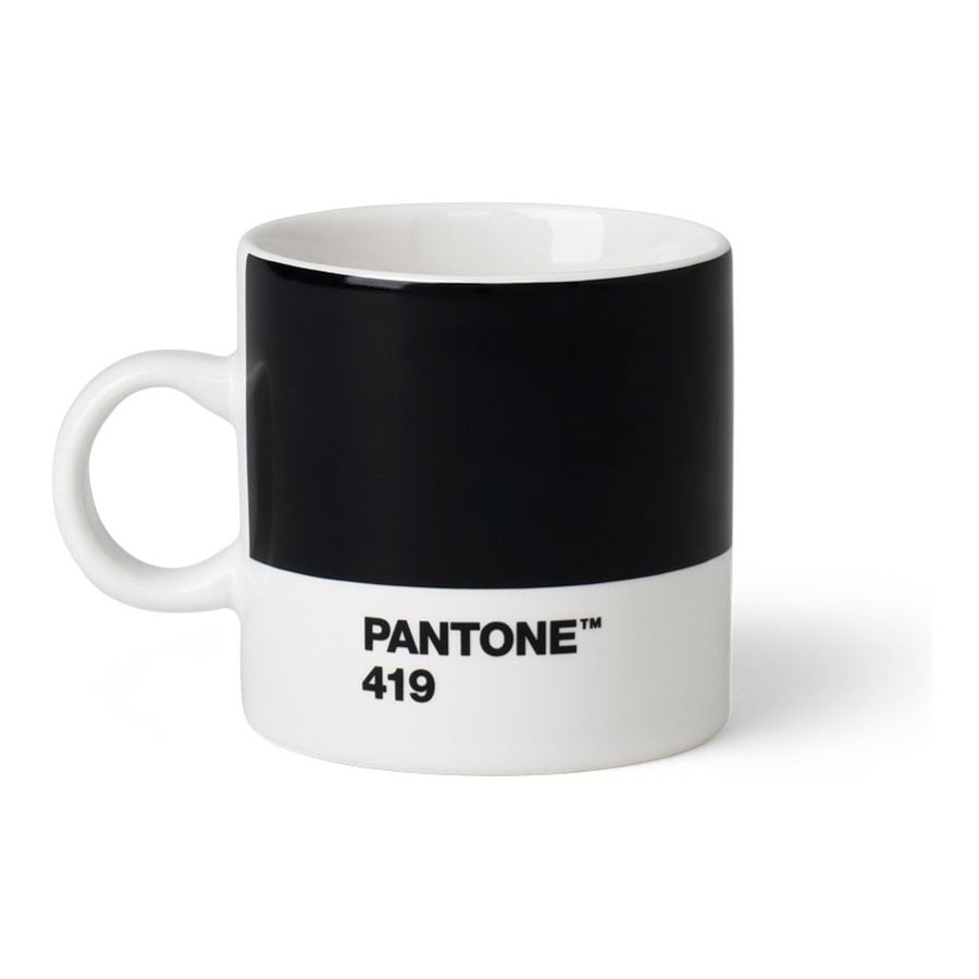 Tasse Pantone Espresso Cup - Copenhagen design-Noir-The Woods Gallery