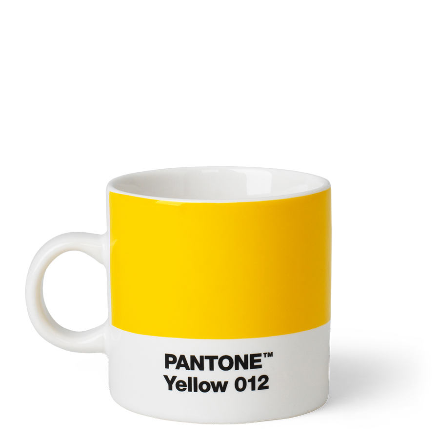 Tasse Pantone Espresso Cup - Copenhagen design-Yellow-The Woods Gallery