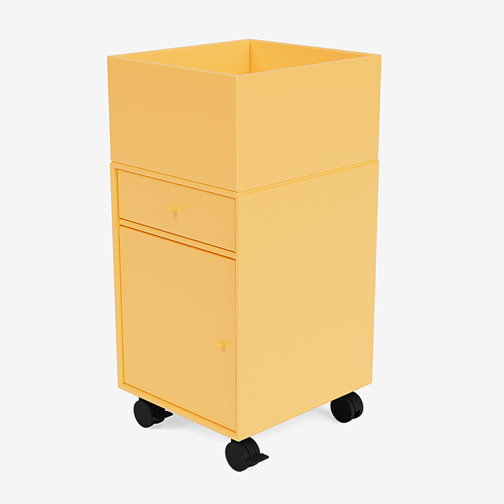 Tiroir sur roulette Runner par Peter J. Lassen - Montana-101 New White-The Woods Gallery