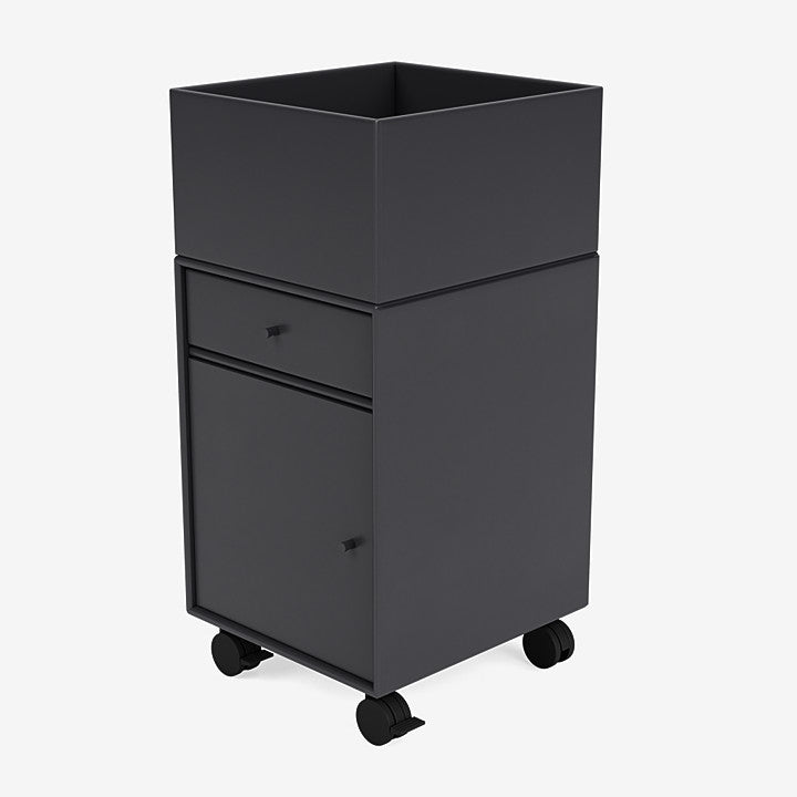 Tiroir sur roulette Runner par Peter J. Lassen - Montana-101 New White-The Woods Gallery