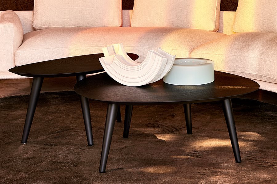 Table basse Tweed Mini 662 de Garcia Cumini - Zanotta, vue 1