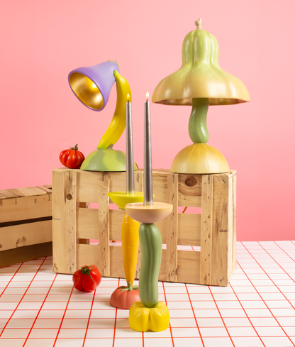 Bougeoir Vitamin Cucumber de Marcantonio - Seletti-vue 2-The Woods Gallery