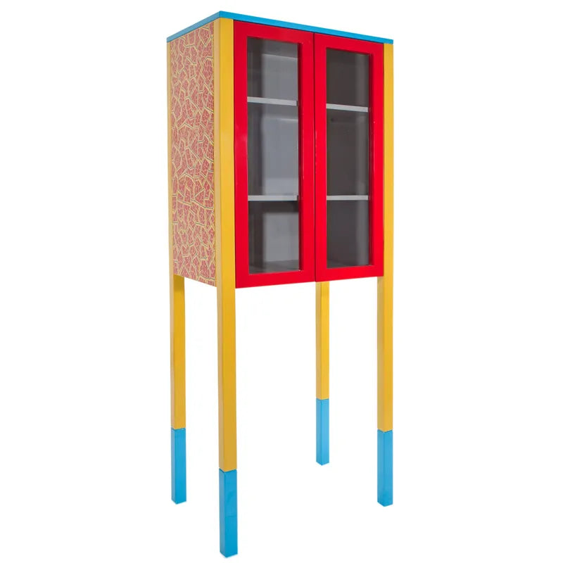 Vaisselier cabinet d'Antibes par George J. Sowden, 1981 - Memphis Milano-The Woods Gallery