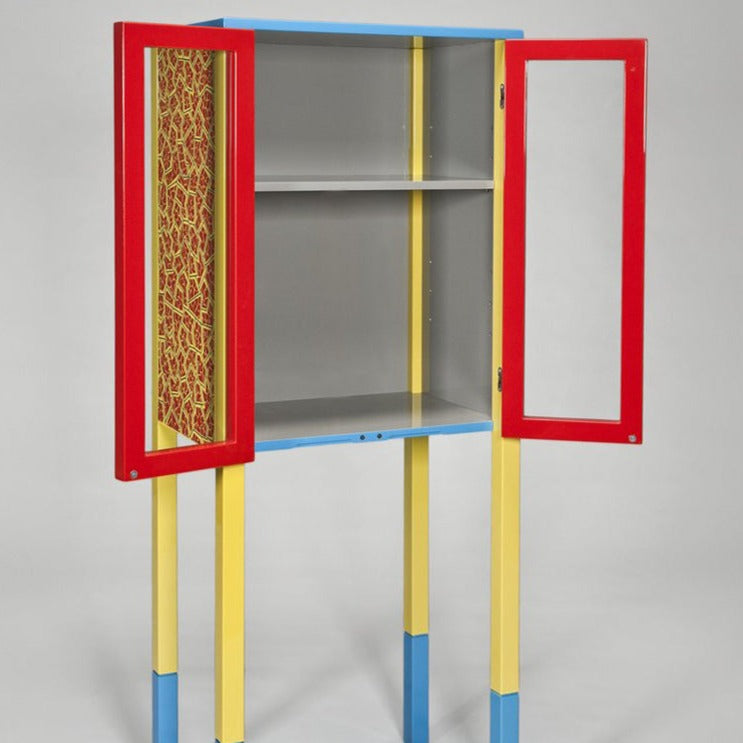 Vaisselier cabinet d'Antibes par George J. Sowden, 1981 - Memphis Milano-The Woods Gallery