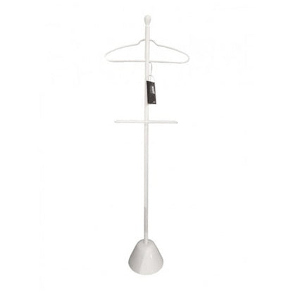 Valet de chambre Servonotte de Achille Castiglioni - Zanotta-version blanche, vue de face-The Woods Gallery