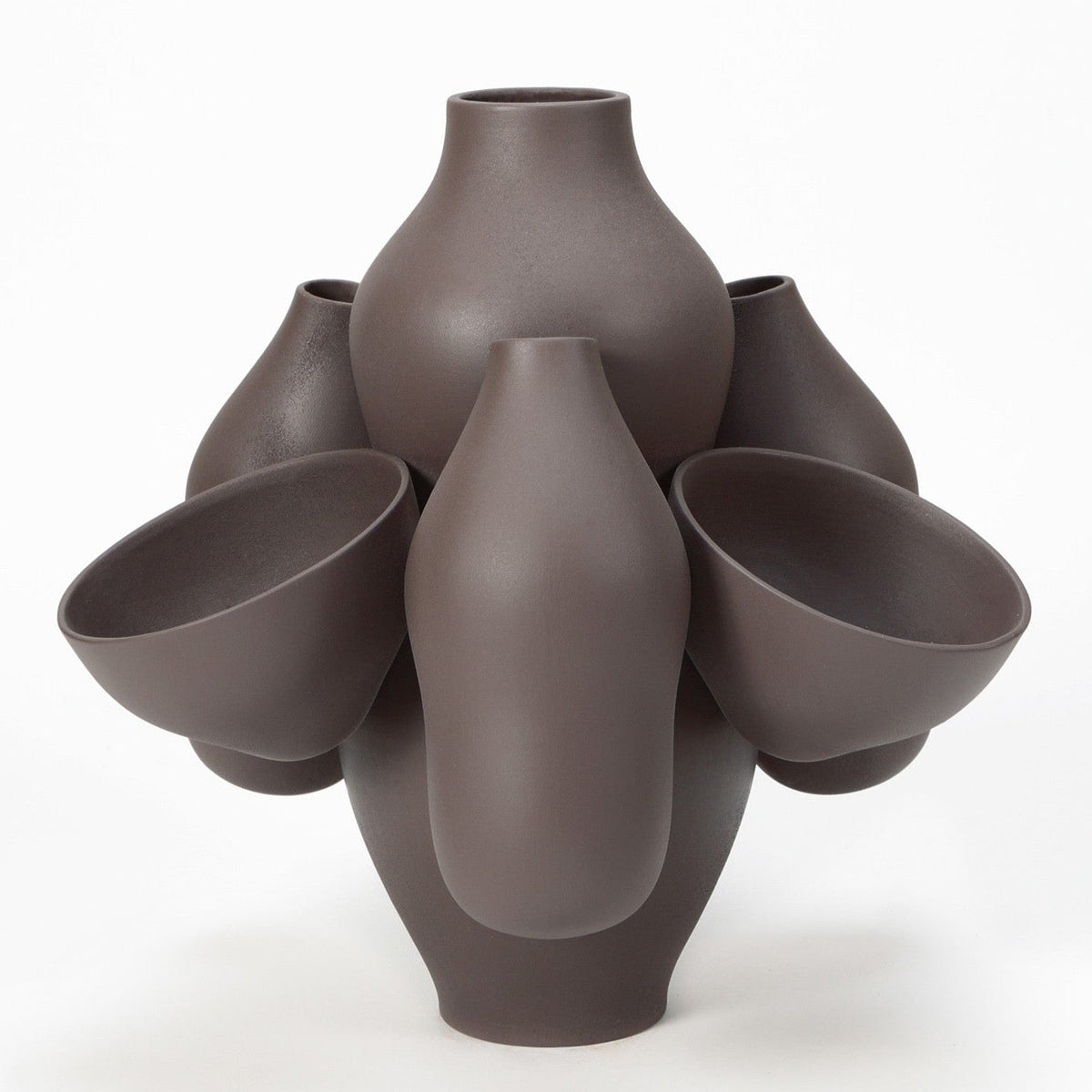 Vase Allpa de Jean-Baptiste Fastrez - Moustache-Gris-The Woods Gallery