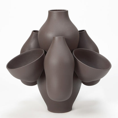 Vase Allpa de Jean-Baptiste Fastrez - Moustache-Gris-The Woods Gallery