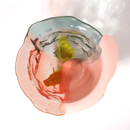 Vase Amazonia - Aqua, Ruby clair, Saumon, Fluoro Yellow de Gaetano Pesce - Fish Design-S-The Woods Gallery