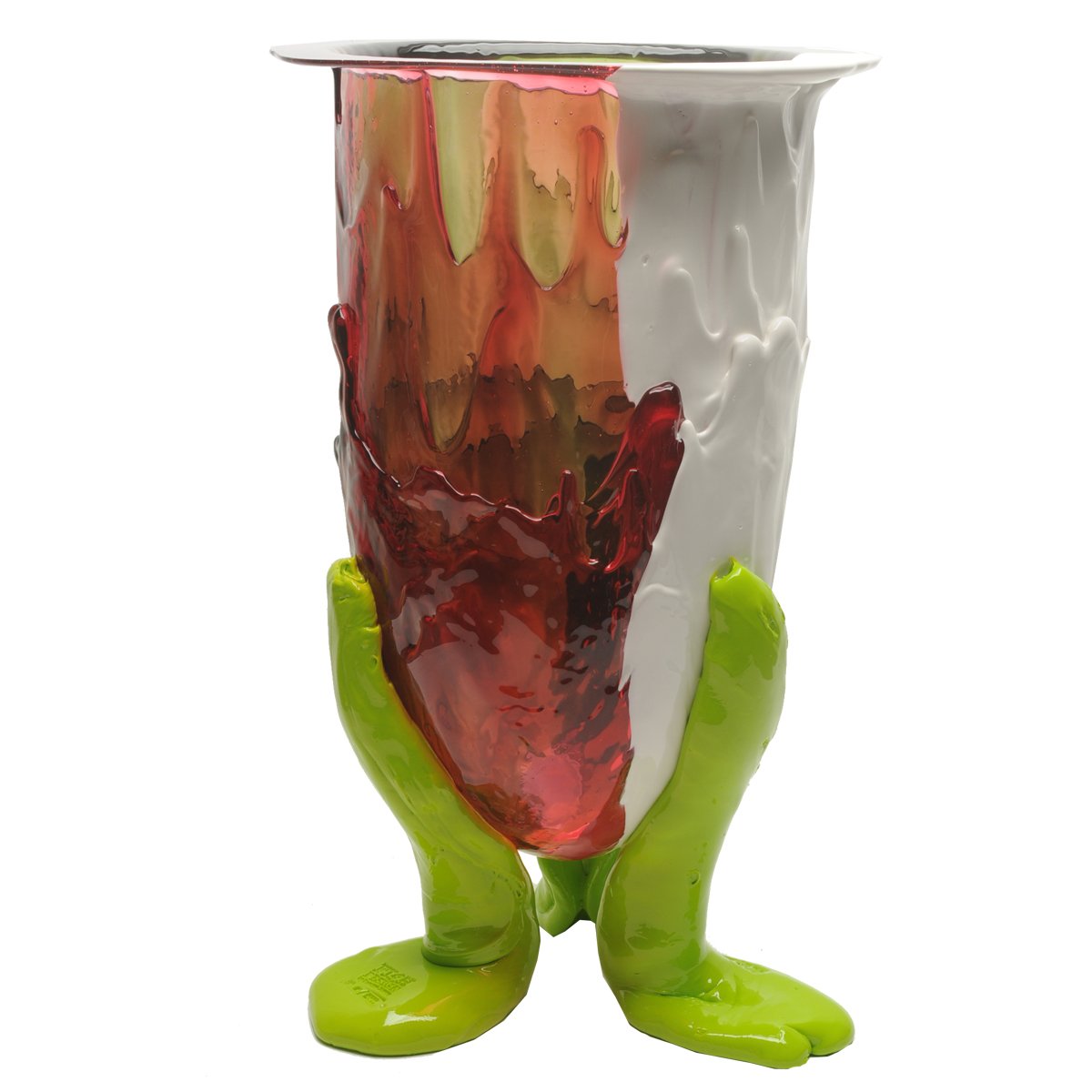 Vase Amazonia Green, Fuchsia, White, Lime par Gaetano Pesce - Fish Design-S-The Woods Gallery