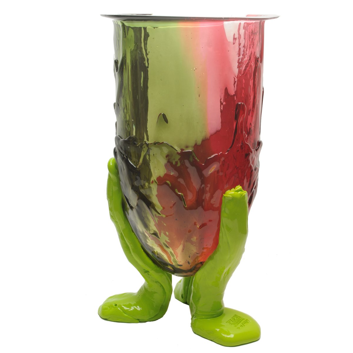 Vase Amazonia Green, Fuchsia, White, Lime par Gaetano Pesce - Fish Design-S-The Woods Gallery