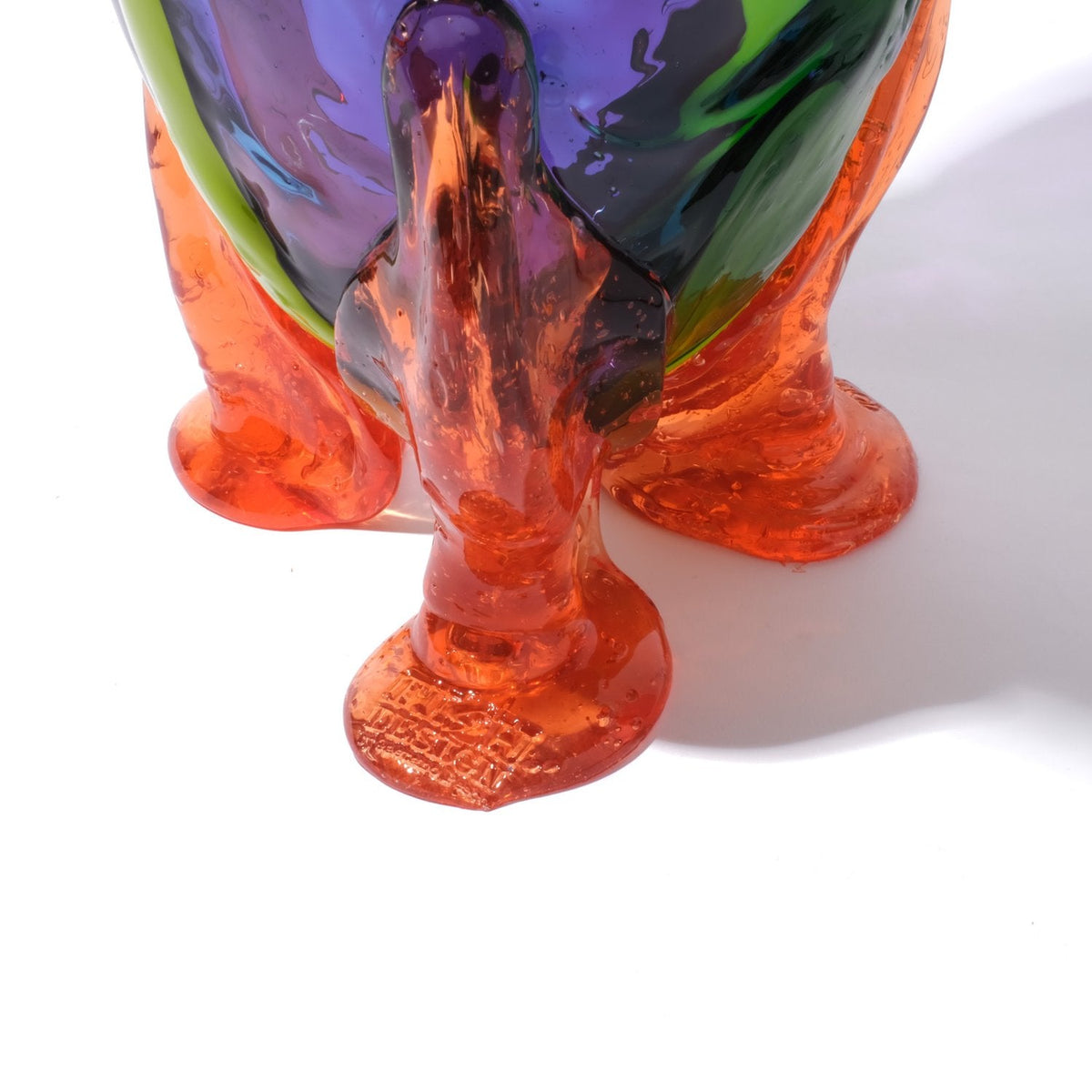 Vase Amazonia Purple, Lime, Aqua, Light Ruby par Gaetano Pesce - Fish Design-S-The Woods Gallery