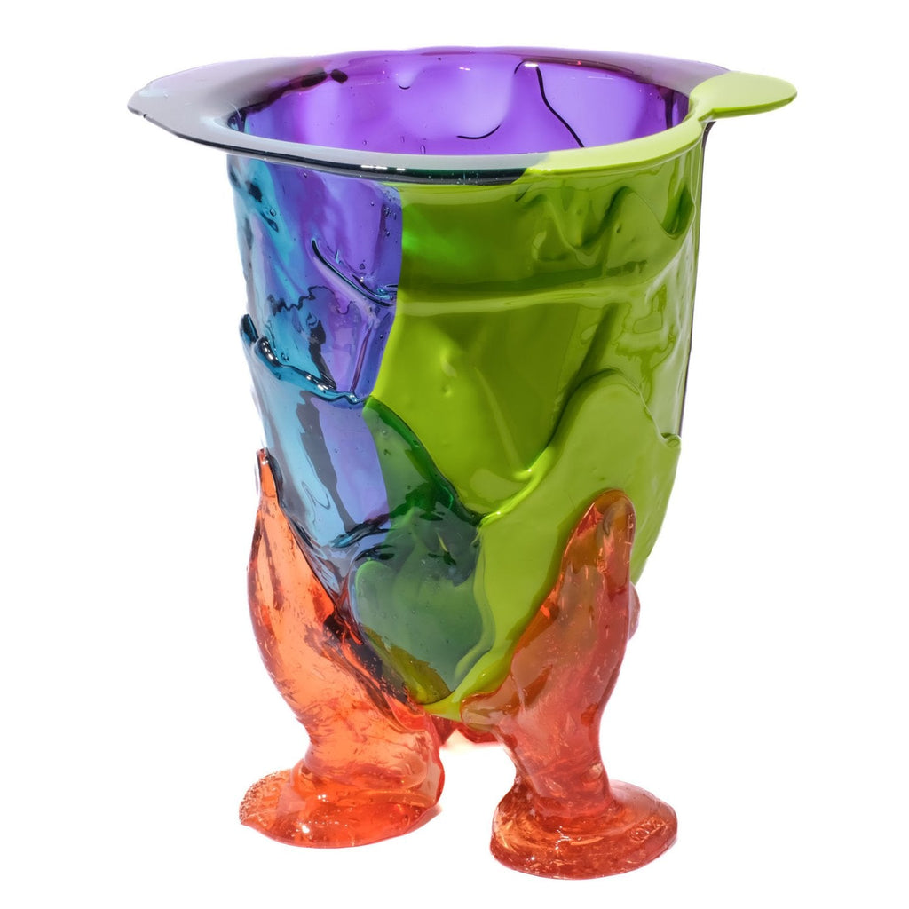 Vase Amazonia Purple, Lime, Aqua, Light Ruby par Gaetano Pesce - Fish Design-S-The Woods Gallery