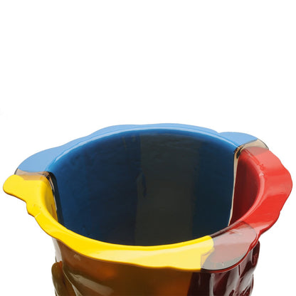 Vase Amazonia Red, Cobalt Blue, Yellow par Gaetano Pesce- Fish Design-S-The Woods Gallery