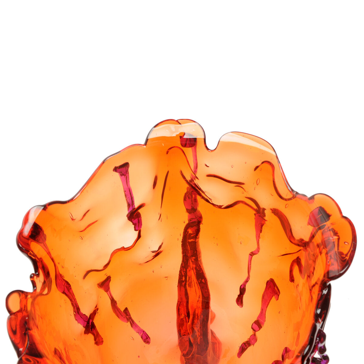 Vase Clear Special - Extra Colour - Clear Red And Clear Purple par Gaetano Pesce - Fish Design-S-The Woods Gallery