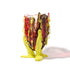 Vase Clear Special - Extra Colour - Clear Red, Clear Fumè, Clear Light Ruby And Matt Fluo Yellow par Gaetano Pesce - Fish Design-S-The Woods Gallery