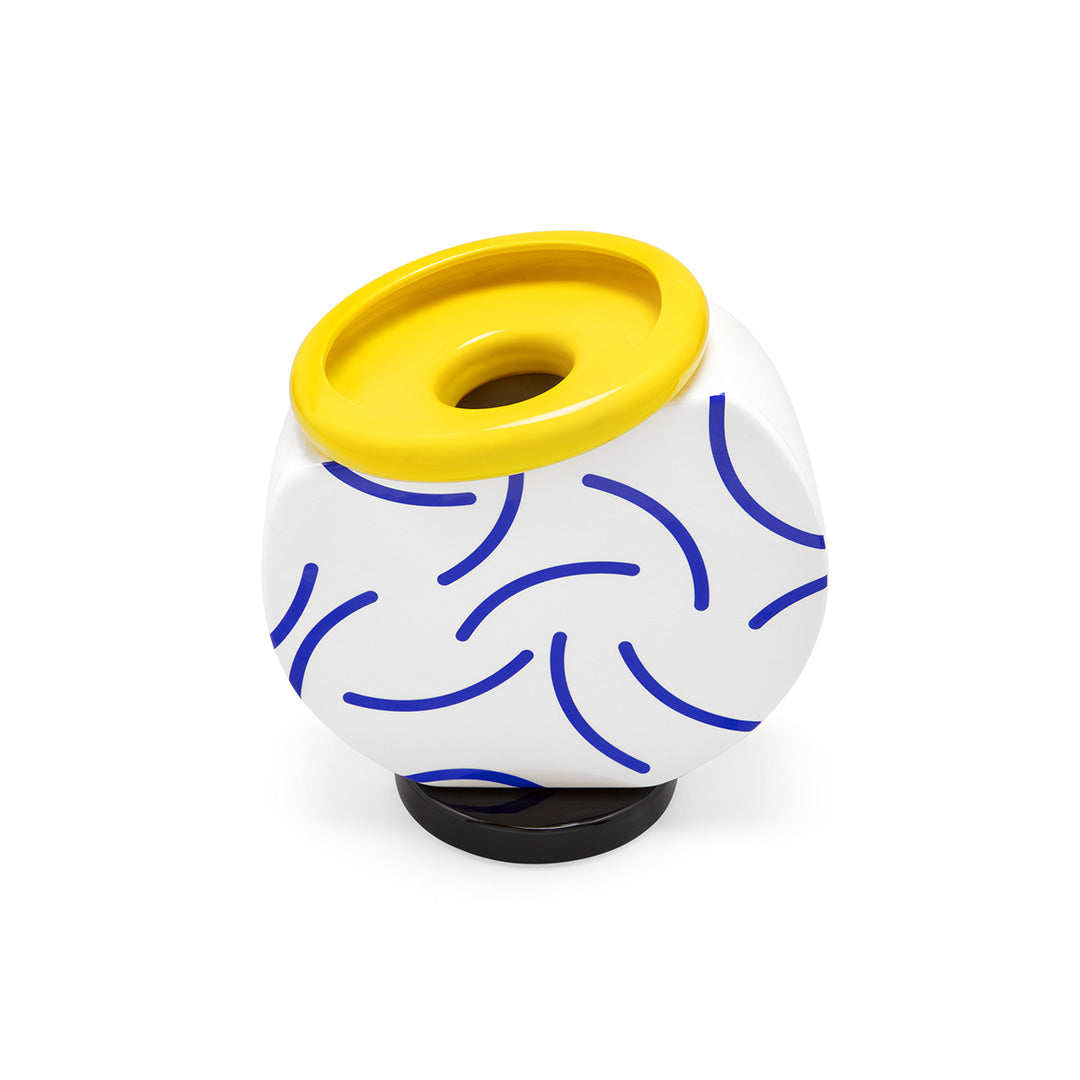 Vase Cucumber par Martine Bedin - Memphis Milano-The Woods Gallery