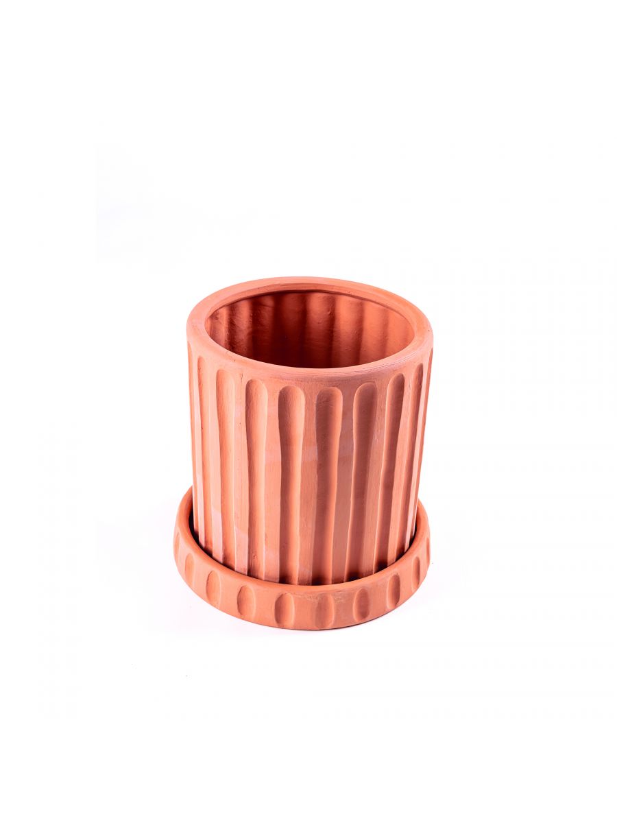Vase Dorico en terre cuite Magna Graecia - Antonio Aricò - Seletti-The Woods Gallery