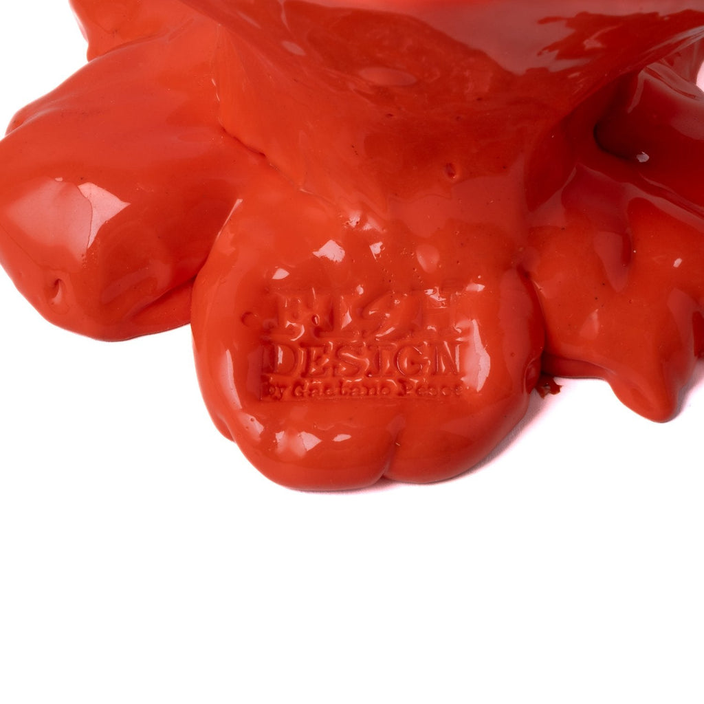 Vase Flower - Clear Light Fuchsia, Clear Emerald And Matt Orange par Gaetano Pesce - Fish Design-L-The Woods Gallery