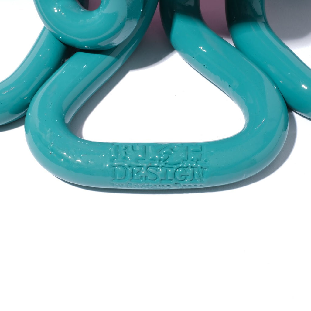 Vase Indian Summer - Clear Light Fuchsia And Matt Ocean par Gaetano Pesce - Fish Design-S-The Woods Gallery