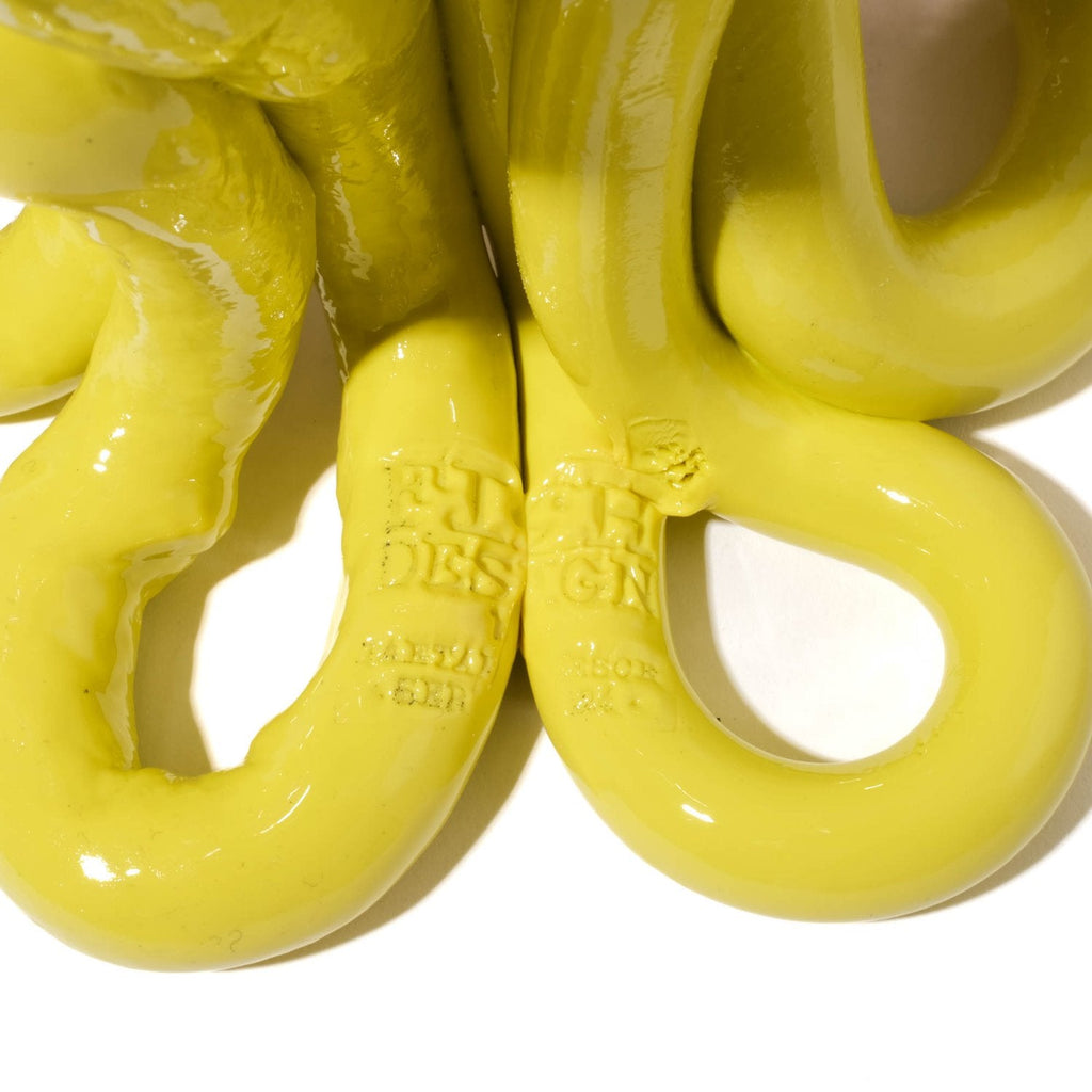 Vase Indian Summer - Clear Lilac And Matt Fluo Yellow par Gaetano Pesce - Fish Design-S-The Woods Gallery