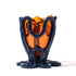 Vase Indian Summer - Clear Orange, Matt Blue par Gaetano Pesce - Fish Design-S-The Woods Gallery