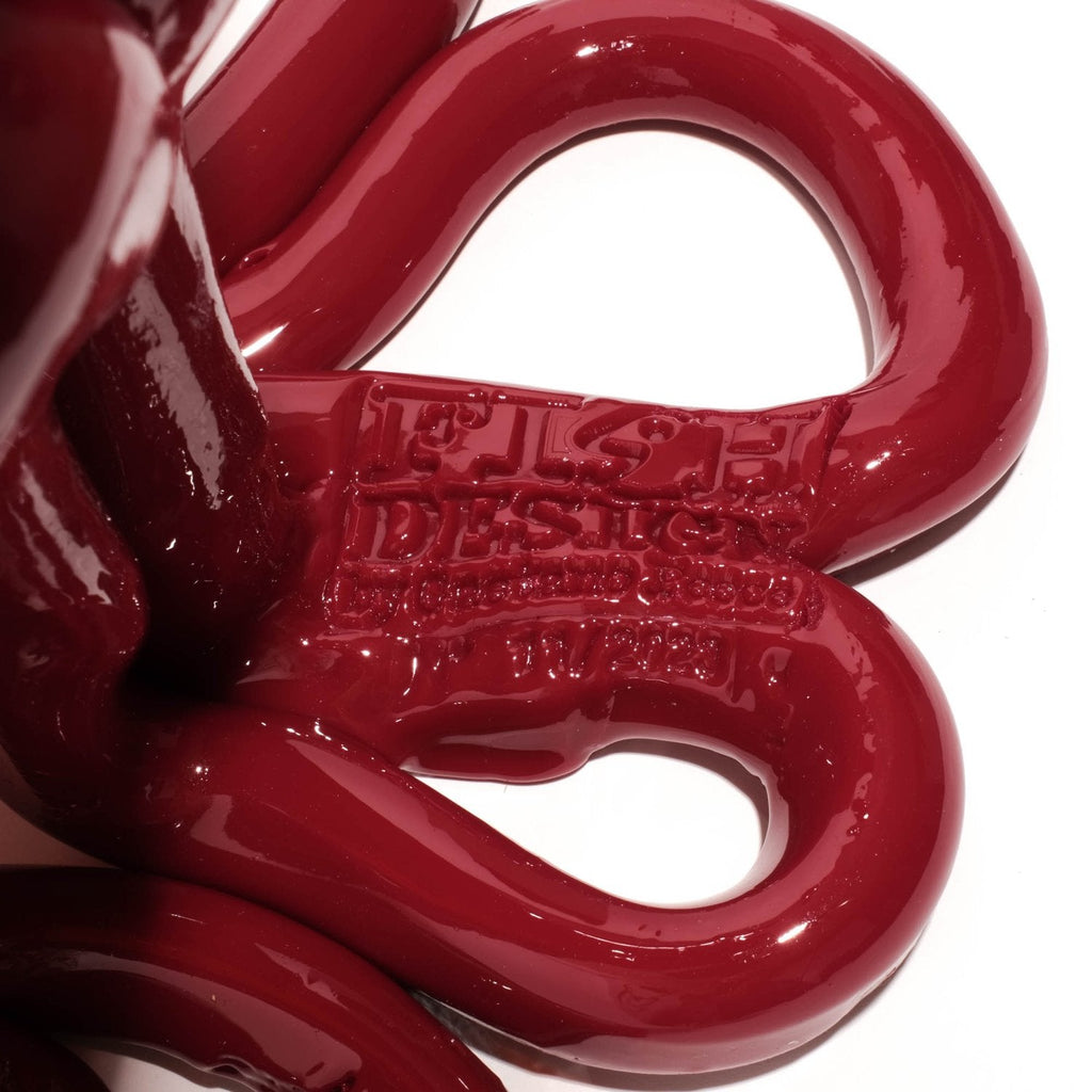 Vase Indian Summer Extra Colour - Clear Fuchsia, Orange, Matt Bordeaux par Gaetano Pesce - Fish Design-S-The Woods Gallery