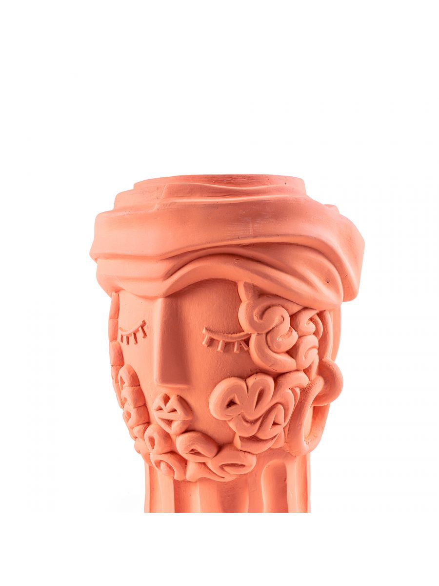 Vase Man en terre cuite Magna Graecia de Antonio Aricò - Seletti-The Woods Gallery