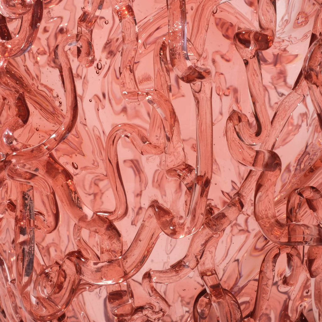 Vase Medusa - Clear Antique Pink par Gaetano Pesce - Fish Design-S-The Woods Gallery