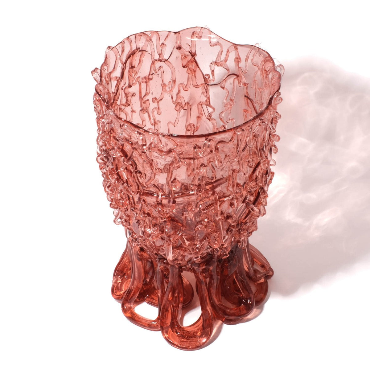 Vase Medusa - Clear Antique Pink par Gaetano Pesce - Fish Design-S-The Woods Gallery