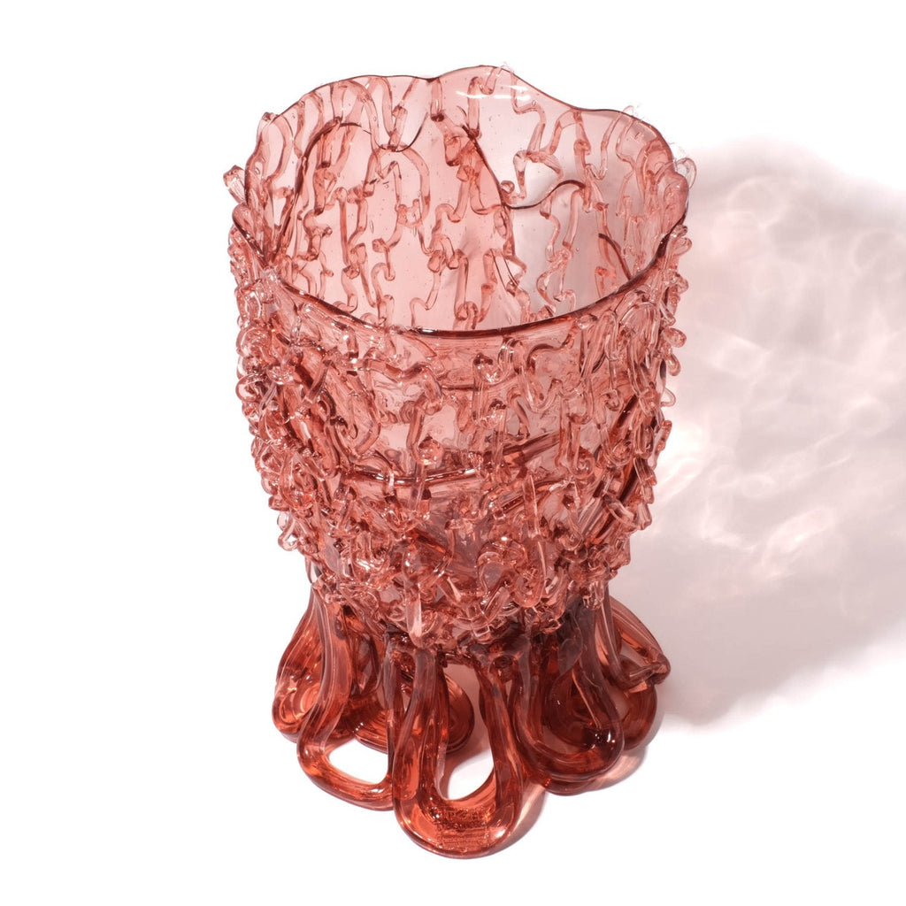 Vase Medusa - Clear Antique Pink par Gaetano Pesce - Fish Design-S-The Woods Gallery